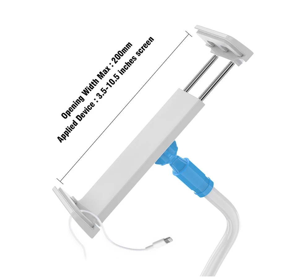 KISSCASE Universal Phone Holder For iPhone 6 6s Plus 7 7 Plus iPad 2 3 4 Goose Neck Long Arm Cell Phone Holder For Samsung S8 S7 (9)