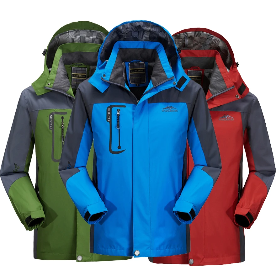 

2016 New Spring Windbreaker Jacket Men Hiking Jacket Waterproof Windproof Thermal Jacket Outdoor Camping Ski Free Shipping