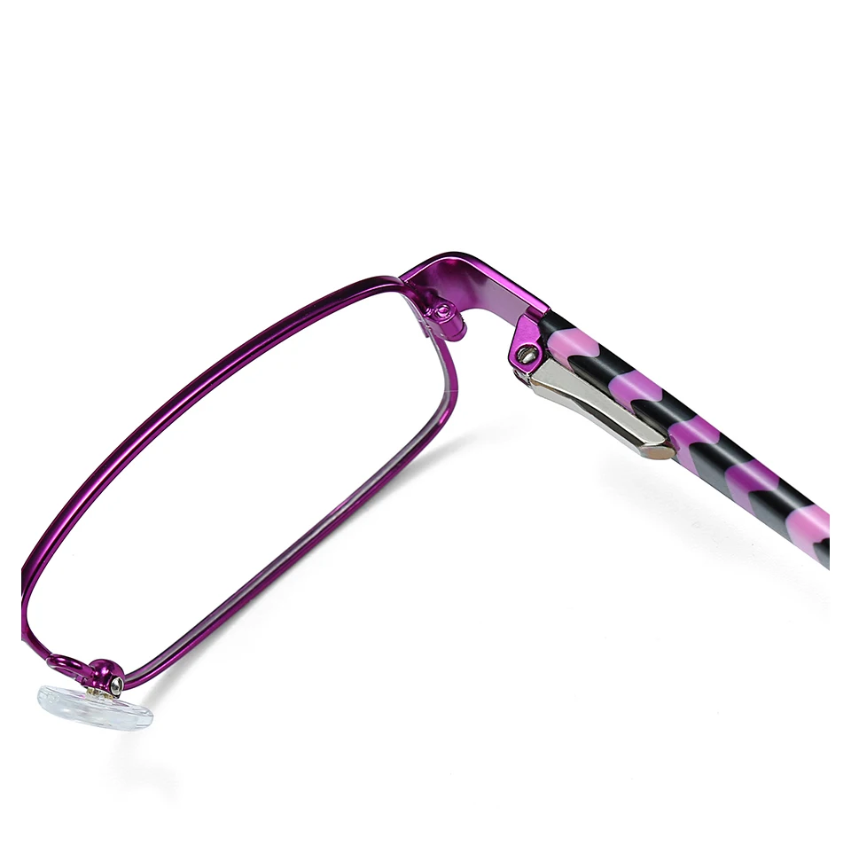 Prescription Glasses Girl Eyeglasses Myopia Progress Prescription Lens Metal Glasses Frame Anti Blue Ray Eyewear (23139) 