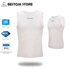 Мужская Летняя велосипедная жилетка, сохраняющая сухость, светоотражающая майка, MTB дорожный Велоспорт, жилеты одежда без рукавов, велосипедная уличная спортивная майка для бега