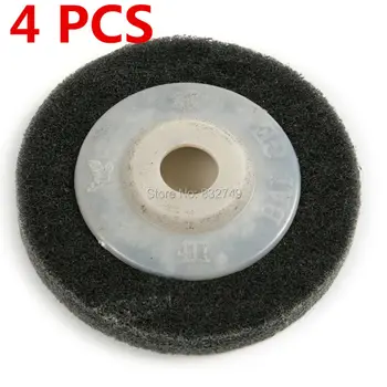 

Wholesale 5 PCS 4" 100mm Fiber Polishing Wheel Sanding Disc Grinding Abrasive For Dremel Rotary Tool Grinder Tool