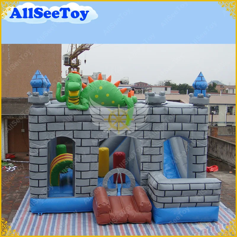 

Inflatable Dinosaur Bouncy Castle Kids Bounce House Inflatable Dragon Inflatable Bouncer for Children