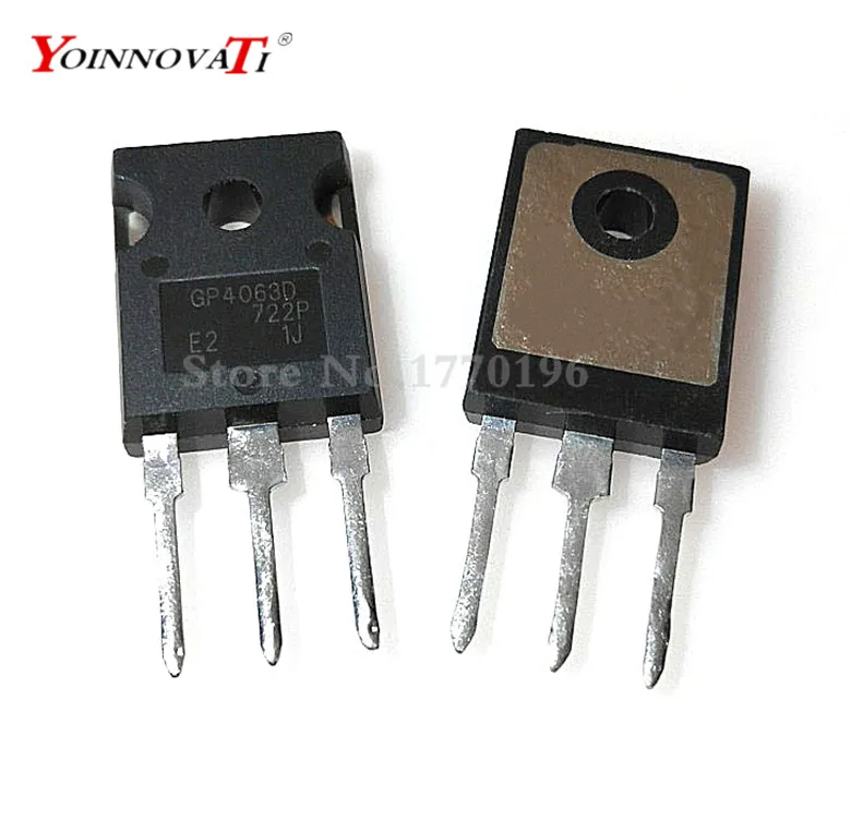 

Free shipping 50pcs/lot IRGP4063D IRGP4063DPBF GP4063D IGBT 600V 96A 330W TO-247 IC Best quality