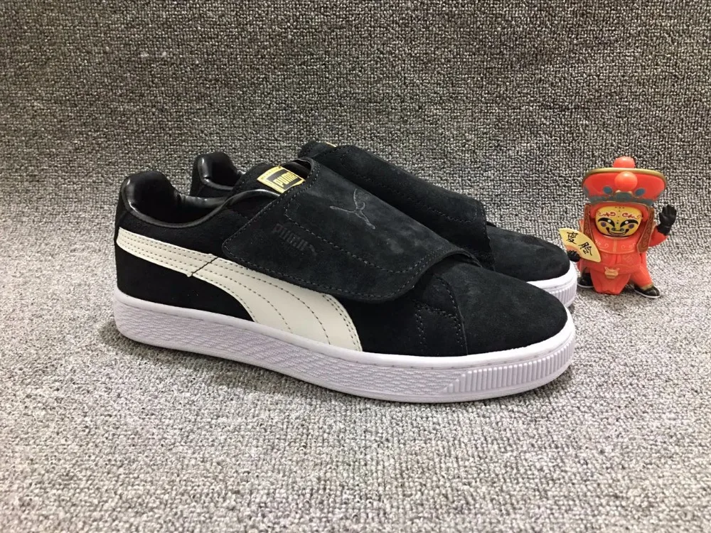 2018 Оригинал PUMA замшевым ремешком Rihanna Платформа атласная EP Для Мужчин's женщин