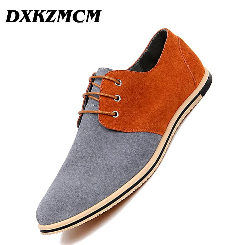 gris En Casual Appartements Chaussures orange Cuir Confortable Main Vache Noir Formelle Hommes Robe Marque Daim rouge Dxkzmcm qYB6pxtwnn