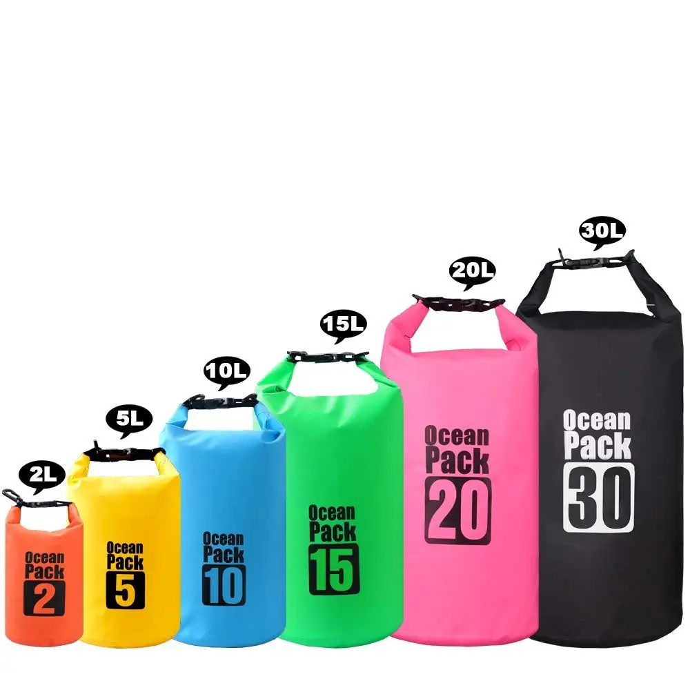 2L/5L/10L наружная ПВХ водонепроницаемая сухая сумка рюкзак Спортивная Сумка