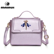 New Style Handbags Flap Women Famous Designer Brand PU Leather Womens Messenger Bags Luxury Pink Crossbody