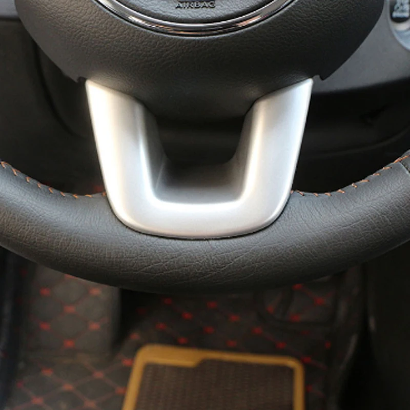 Foal Burning ABS Хромированная накладка на руль наклейки для Jeep Compass 2017 2018 Renegade 2015 2016