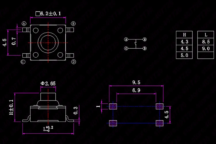 TSF-1266B-1-SMT
