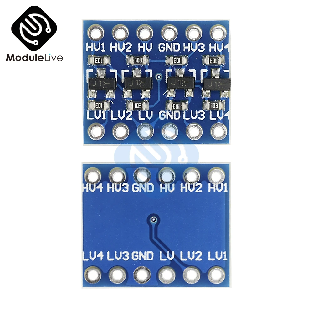 10 шт. IIC I2C преобразователь уровня логики двунаправленный Модуль платы 5 В/3 3 В