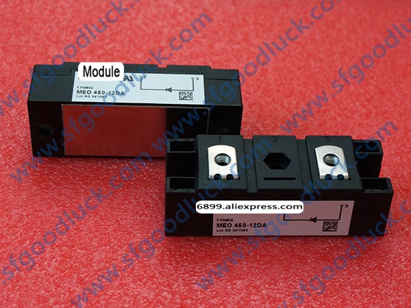 

MEO450-12DA Fast Recovery Epitaxial Diode(FRED) Module 1200V 453A 2-Pin Y4-M6 Weight:150g Free Shipping