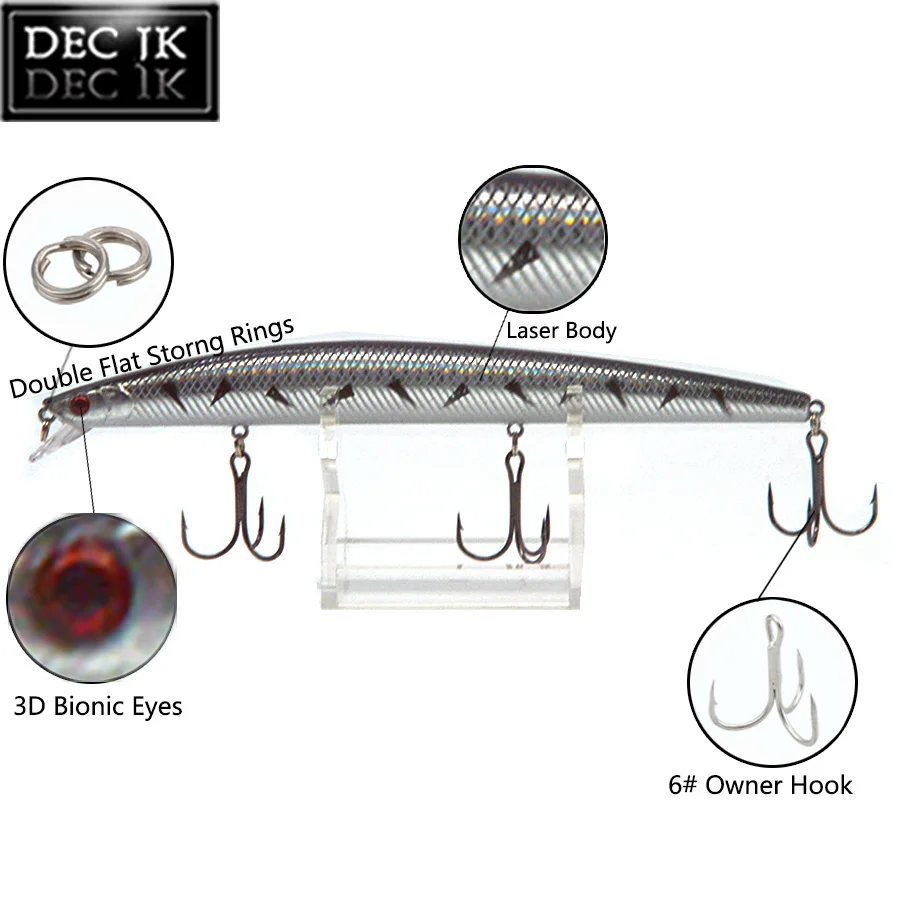 1 قطع الاصطناعي البلاستيك الصلب الصيد إغراء الطعم وهمية 3D عيون Crankbaits أسماك Swimbait الليزر المياه المالحة الصيد السحر ل بايك 1 قطع الاصطناعي البلاستيك الصلب الصيد إغراء الطعم وهمية 3D عيون Crankbaits أسماك Swimbait الليزر المياه المالحة الصيد السحر ل بايك