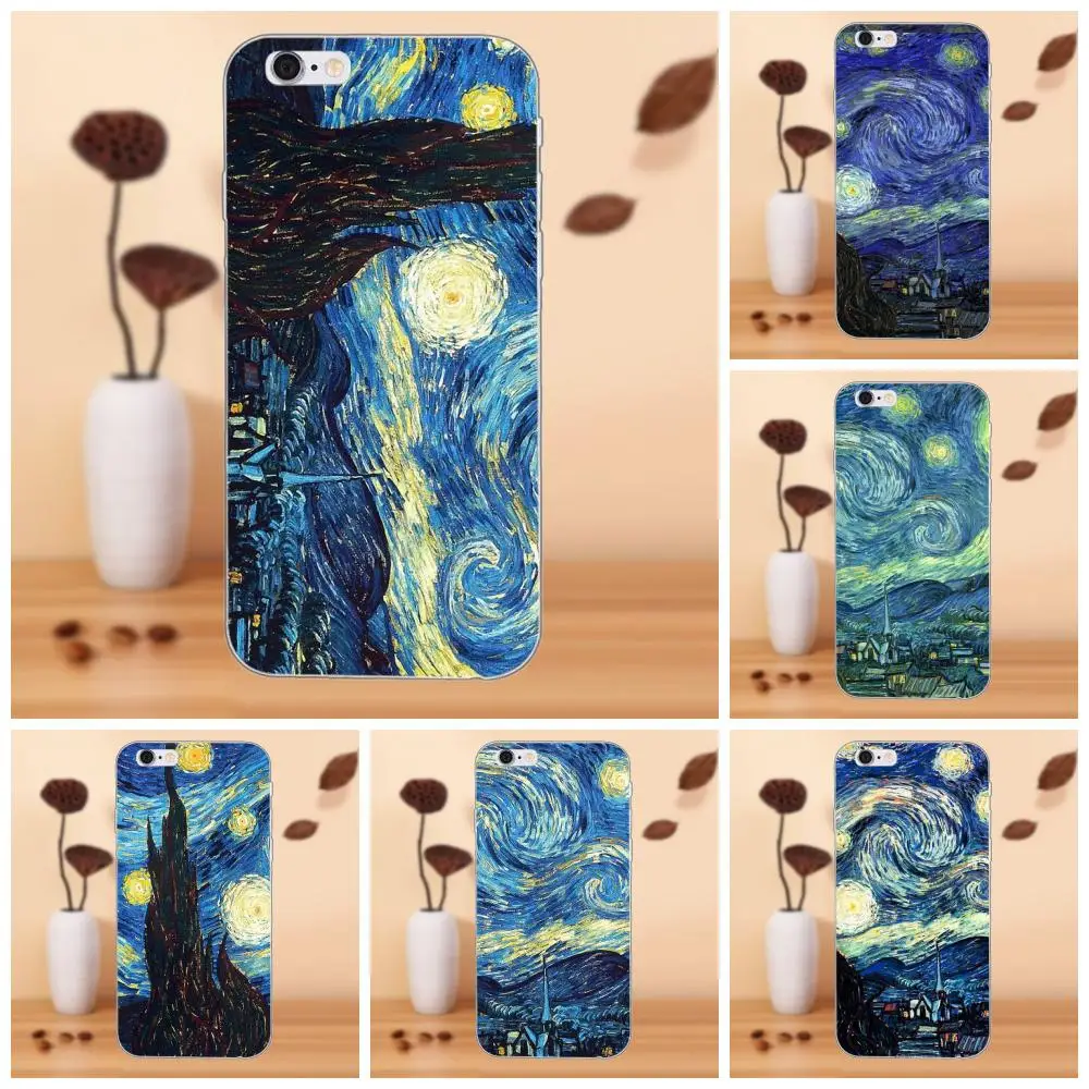 

For Galaxy J1 J2 J3 J330 J4 J5 J6 J7 J730 J8 2015 2016 2017 2018 mini Pro Soft Silicone Case Starry Night By Vincent Van Gogh