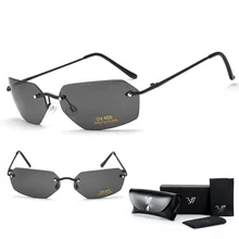 Matrix Smith, солнцезащитные очки, кино, мужские, 15,9 г, ультралегкие, без оправы, классические, шестиугольные очки, Oculos Gafas De Sol, новинка