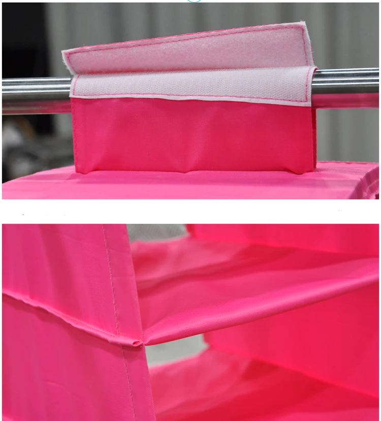 Washable Color Organizer Collection Hanging Accessory Shelves, 9-Shelf Shoes Organizer, Hanging Closet Organizer Storage Bag (6)