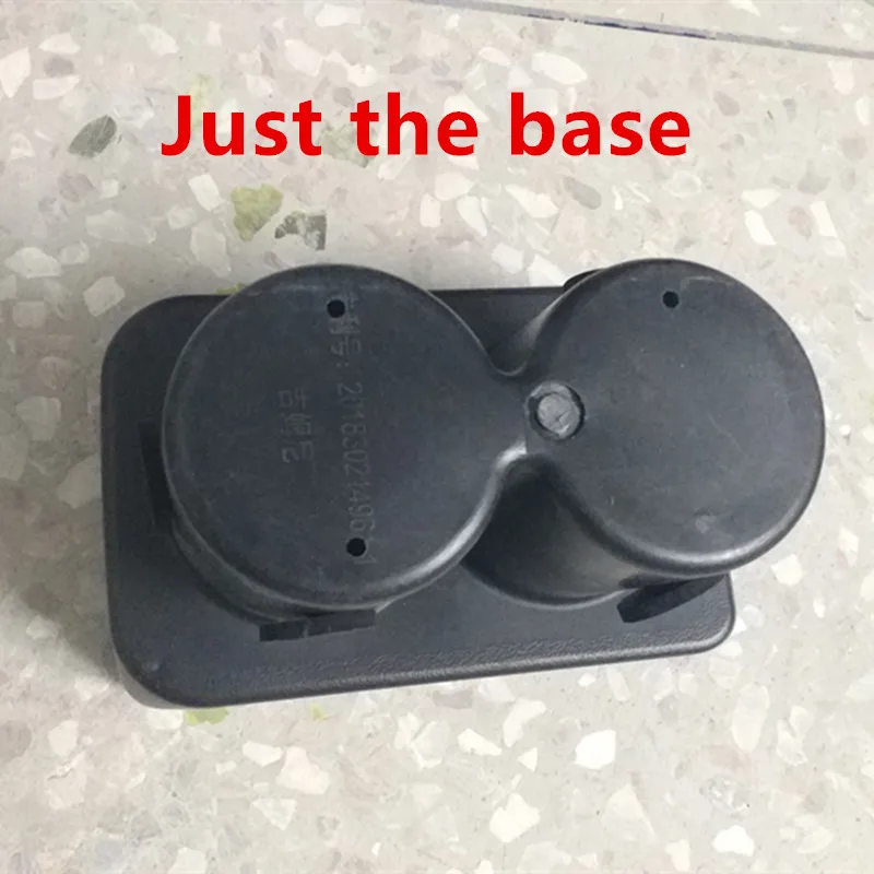 Black base Для Suzuki Jimny подлокотник коробка центральный магазин содержание коробка для хранения с подстаканником пепельница продукты - Название цвета: Black base