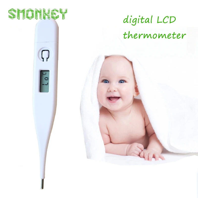 Baby care Child Adult infant Body Digital LCD Heating Thermometer