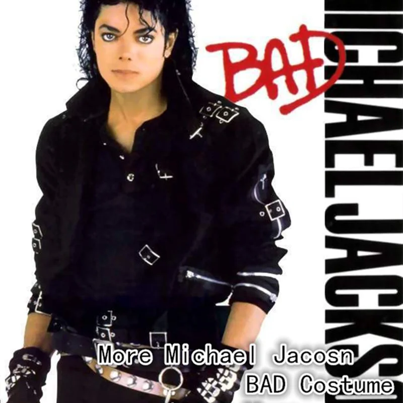 Thriller9 Michael Jackson Bad Trousers Pants with 2 Belts Classic MJ  Professional Bad Pants Metal Buckle Punk Style Trousers Black (33) :  : Clothing, Shoes & Accessories