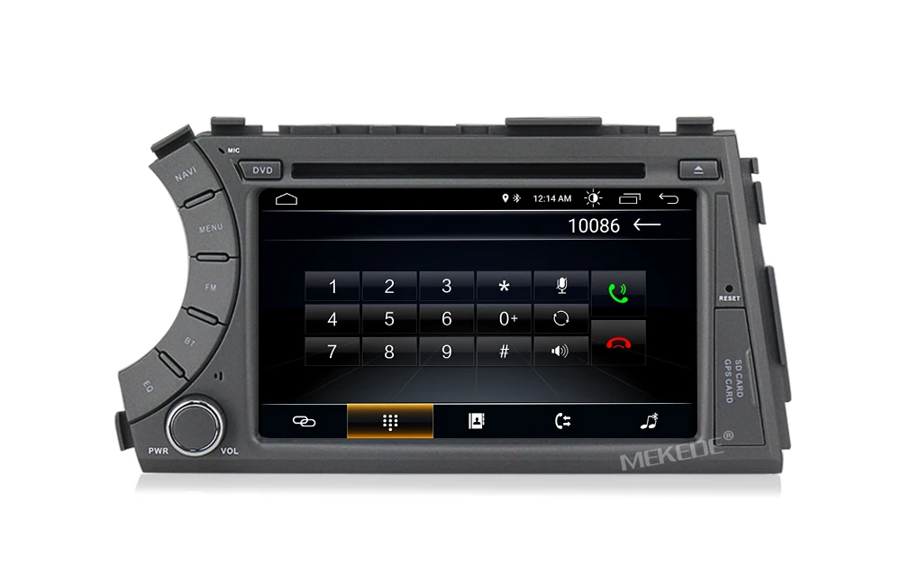 Clearance New arrival! Mekede android 8.1 Car multimedia system car GPS DVD player for Ssangyong Actyon Kyron 2005-2013 navi radio FM 12