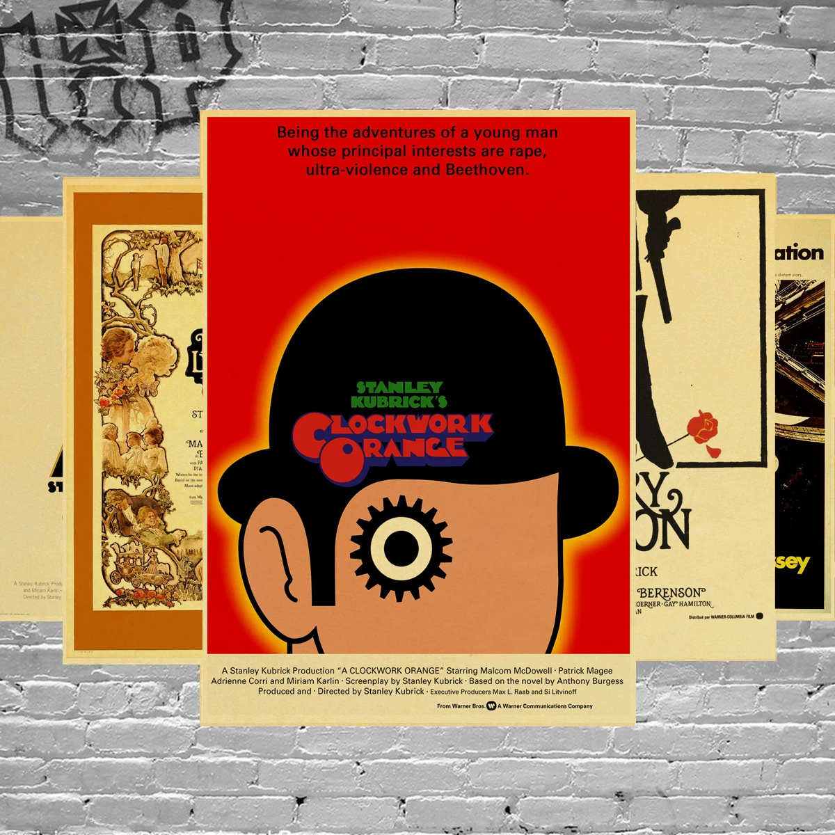 

Classic Movie Retro poster Home Furnishing decoration Kraft Poster Painting Wall stickers