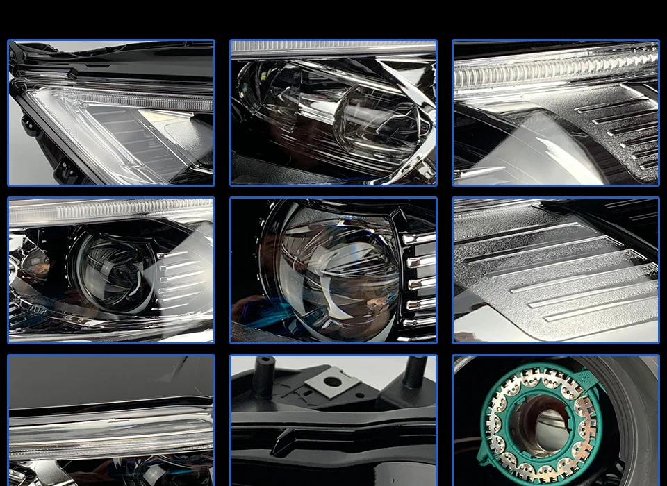 AKD тюнинг автомобильных фар для Ford Mondeo Fusion- светодиодные фары DRL ходовые огни Биксеноновые лучевые огни ангельские глаза