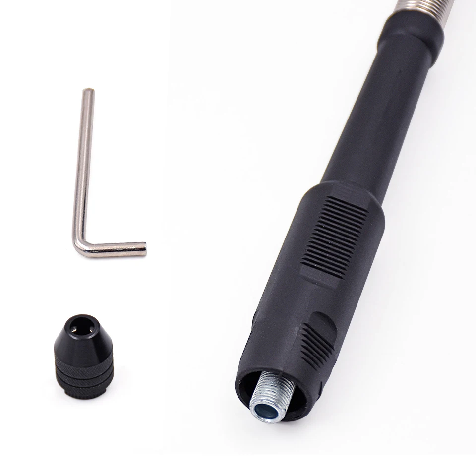 GOXAWEE Flex Shaft For Dremel Accessories Tools Dremel Flex Shaft with 8x0.75 Mini Universal Drill Collet for Dremel Mini Drill 3