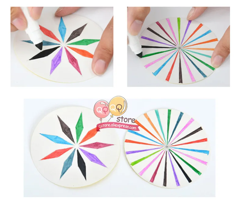 MiDeer DIY живопись окраска карты мастерство игра вращающийся летающее колесо ветряная мельница классические забавные Развивающие игрушки для детей Детский подарок