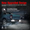 MICTUNING 40W Led Work Light Bar Flush Mount LED Flood Light Driving Fog Lamp for 4X4 Off-road J-eep SUV UTV Boat Motorcycle ► Photo 2/6