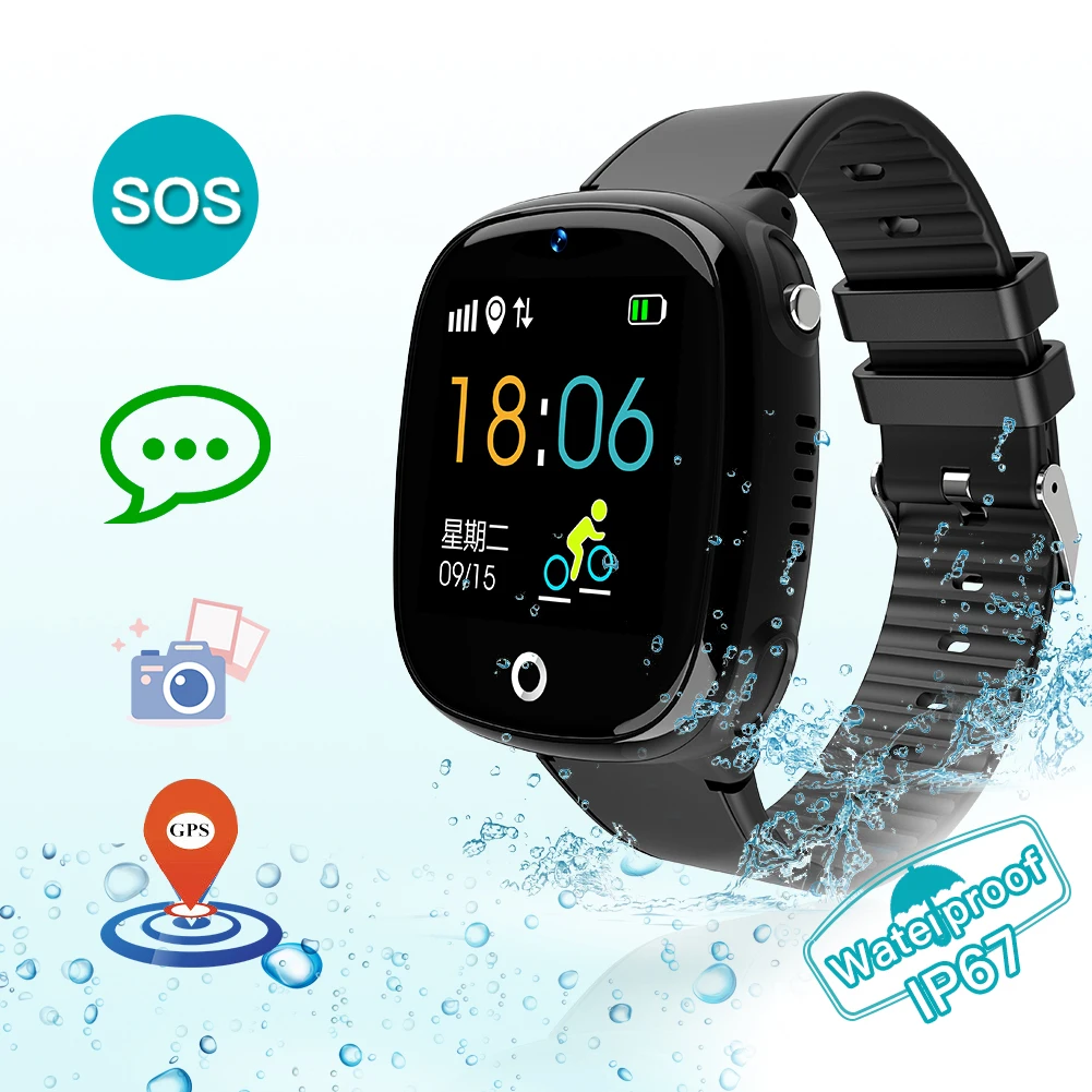 SK07 HW11 Дети GPS Смарт часы ребенка детей семьи спортивные браслет