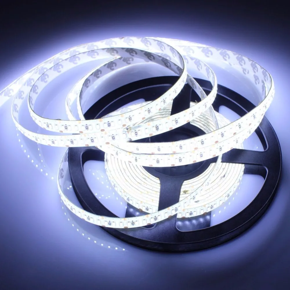 Светодиодная лента светильник 3014 smd 1020led 5 м водонепроницаемый IP65 и не IP20 DC 12V 3000K