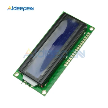 

Blue Backlight 1601 16X1 Character Digital LED LCD Display Module LCM STN SPLC780D KS0066 5V Single Row Interface Board