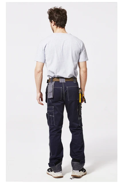 Lightweight Men's Workpants Durable Carpener Cargo Pants Electrician Work  Trousers Work Wear Multi Pockets Utility Work Pants - AliExpress
