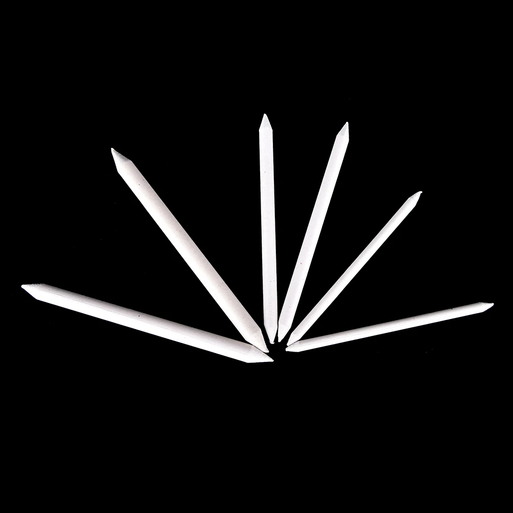 6 шт. пастельный уголь блендер палочки для растушевки растушеванный эскиз рисунок белая ручка для офиса школьные принадлежности для рисования