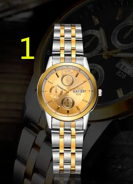 

Watch men's steel waterproof automatic mechanical watch men's watch fashion tide multi-function men's watch