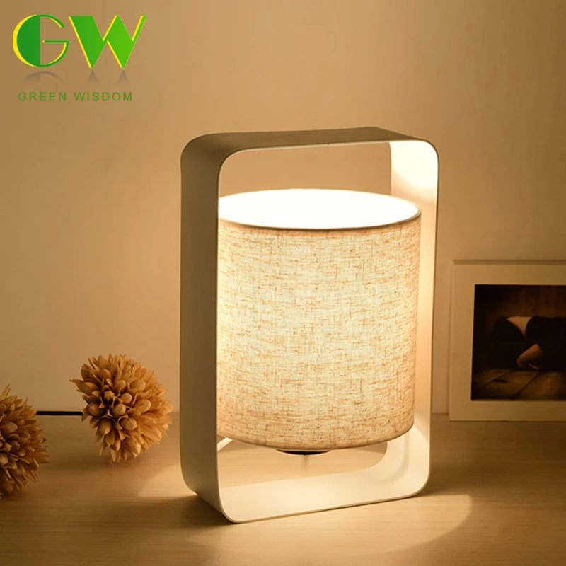 

E27 Modern LED Table Lamp With LED Bulb Iron Desk Lamps For Living Room / Bedroom / Office Reading Lamp