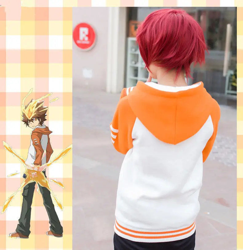Katekyo Hitman Reborn Sawada Tsunayoshi Cosplay Costume Unisex Hoodie
