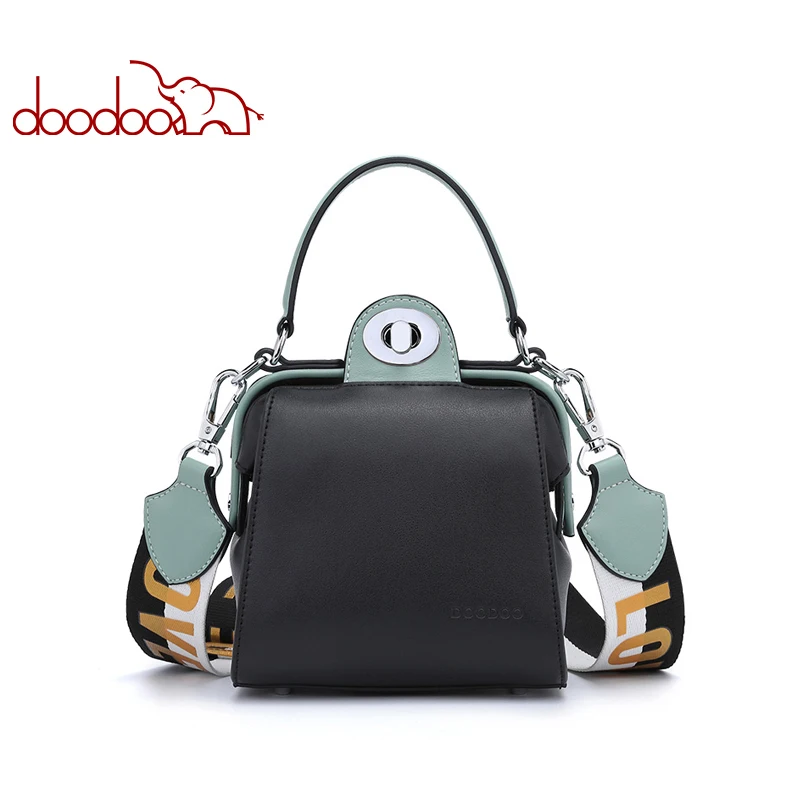 DOODOO المرأة حقيبة يد الإناث الكتف Crossbody حقائب السيدات بو جاكيت جلدي-مقبض حقيبة ساع واسعة الكتف حزام صغير حمل DOODOO المرأة حقيبة يد الإناث الكتف Crossbody حقائب السيدات بو جاكيت جلدي-مقبض حقيبة ساع واسعة الكتف حزام صغير حمل