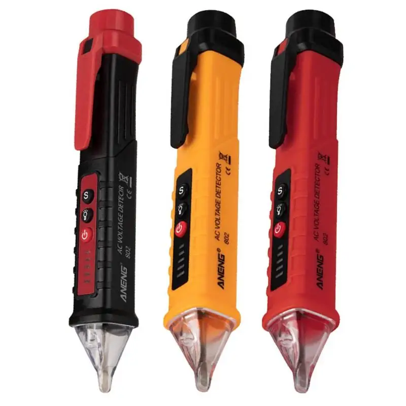 

Digital AC/DC 10V/48V/1000V Voltage Tester Pen Volt Detector Sensor Outlet Voltage Detector Sensor Voltage Tester Pen LED Light