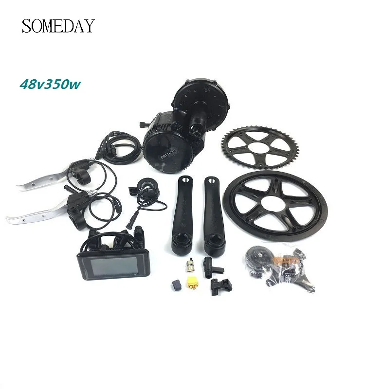 

Bafang BBS01 BBS02 48V 350W Mid Drive Motor 8fun Bicycle Electric Bike Conversion Kits C961 eBike Display