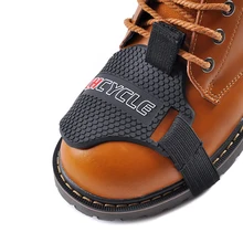 CHCYCLE Motorcycle Motorbike shift Pad shoe Boot cover Protective Gear Motocross Boots Anti slip Cover Shifter