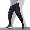 Pantalones bombachos de estilo Hip Hop para hombre, ropa de calle informal para correr, pantalones de chándal Cargo, color negro, Primavera, 2022 ► Foto 2/5