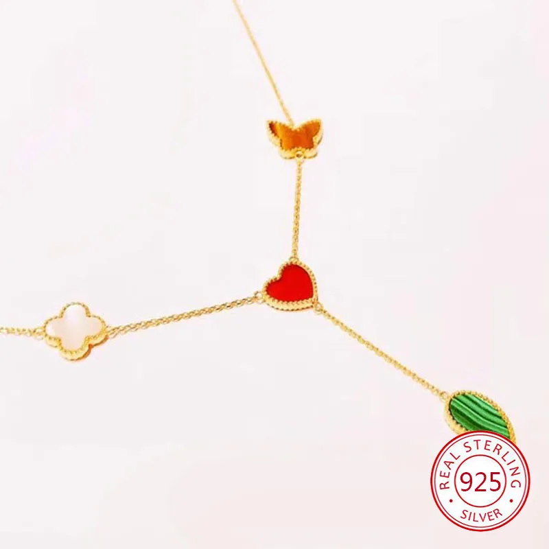 

925 Sterling Silver Female Necklace Pendant Fashion Personality Key Styling Jewelry Hot Birthday Gift 2019 New Hot