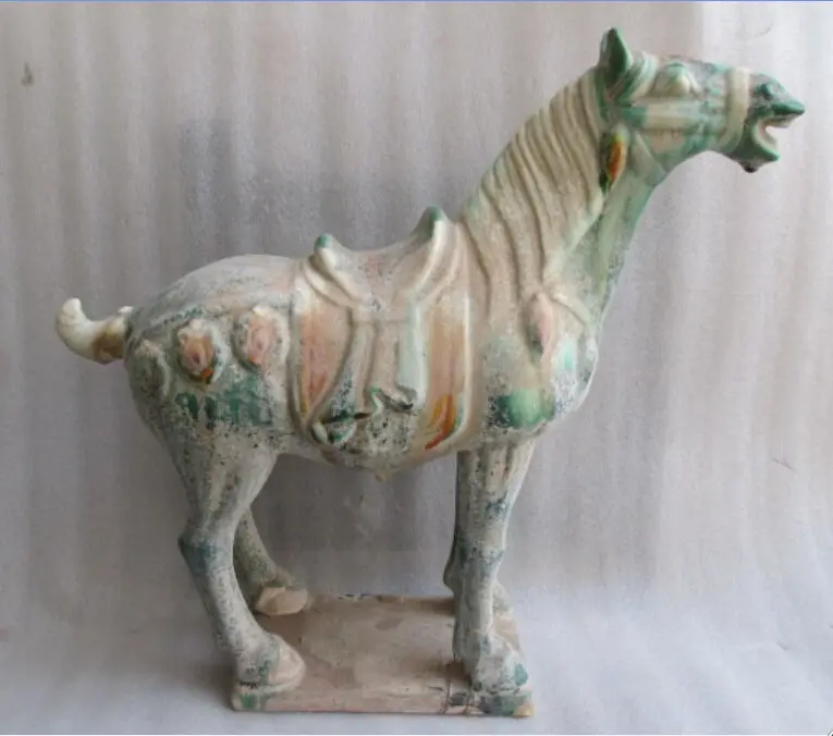 

11.82 inch/ Tang sancai ceramics collection horses in ancient China/7