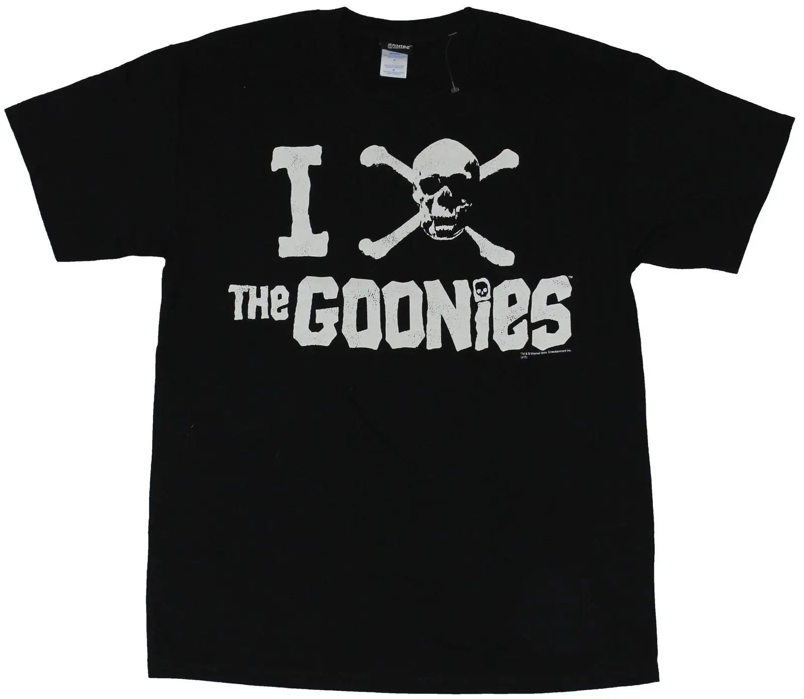 Мужская футболка с черепом и скрещенными костями The Goonies героями мультфильмов