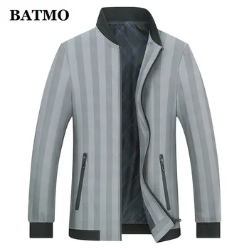 

BATMO 2019 new arrival high quality plaid casual jackets men,men's fashion jackets ,plus-size L-3XL JK508