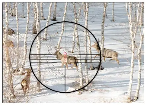 Ângulo de Visão do Objetivo Nova Chegada Rifle Scope Caça 4.8 Gs1-0257 Ppt 4x32 12 Ppt nova chegada 4x32 rifle scope caça