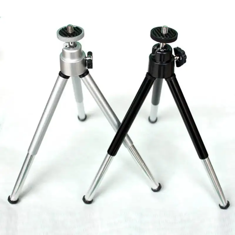 

mini Aluminum Alloy Mobile Phone tripod Stand For mini Digital Camera tripod Portable Phone Desktop Holder
