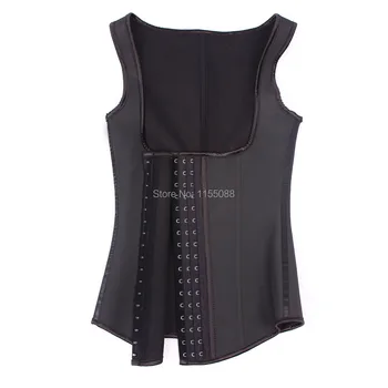 

100PCS/lot Good 9 Steel Bone Latex Waist Corset Body Shaper Latex Waist Cincher Corset Postpartum Slimming Shapewear