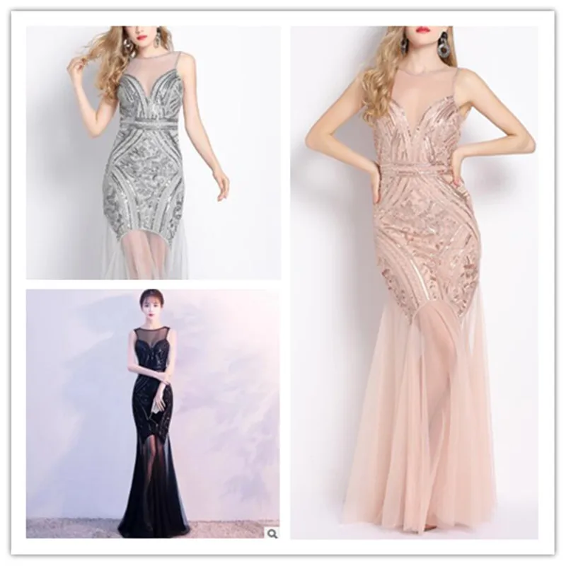 floor length gatsby dress