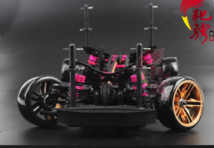 1/10 сплав SAKURA D4 AWD EP& Carbon Drift, комплект рамы для гоночного автомобиля# KIT-D4AWD